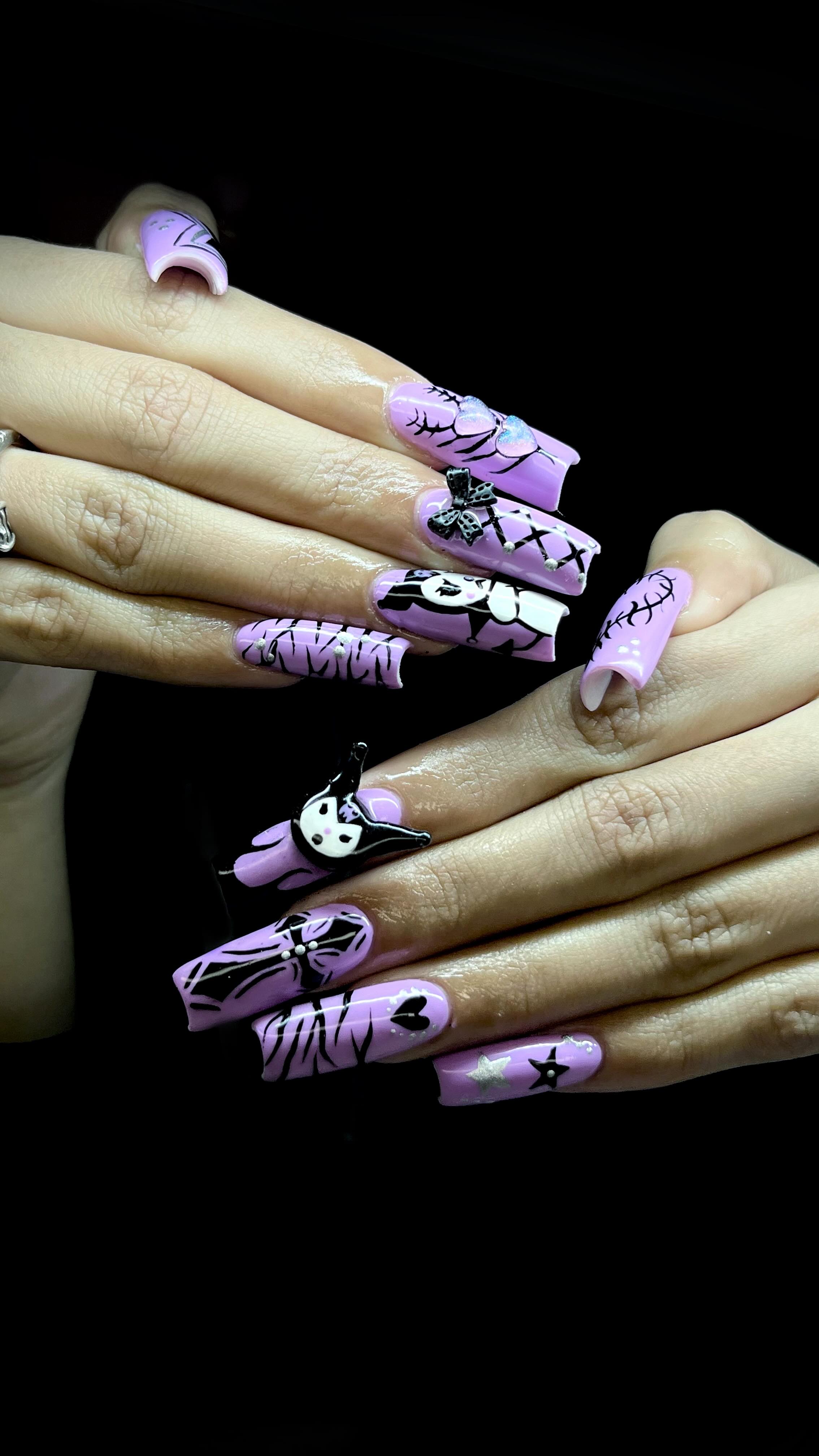 Trabalho de nail art — Filipa C Nail Designer