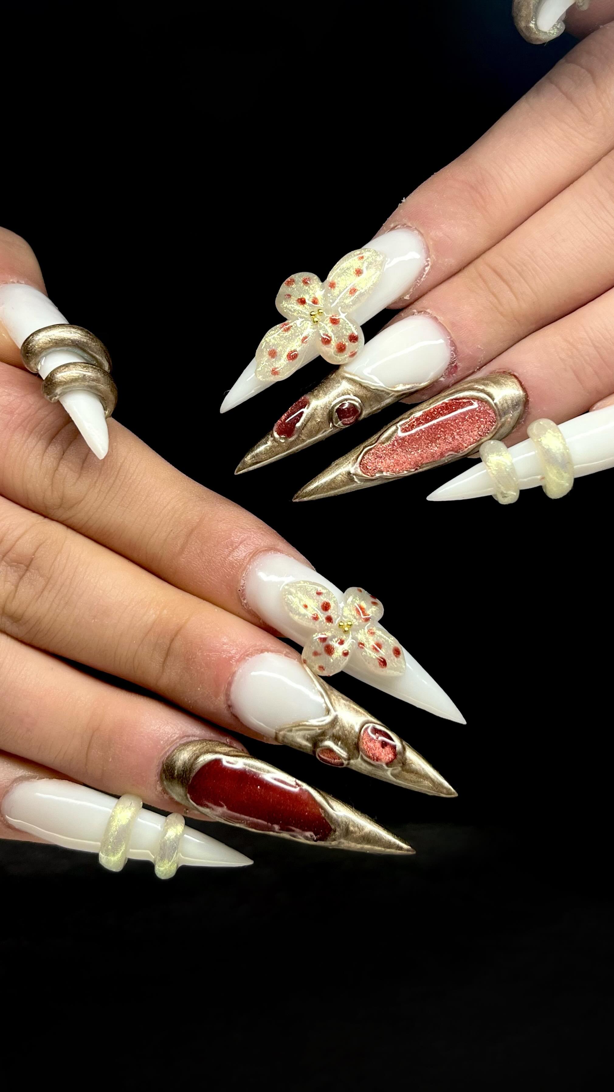 Trabalho de nail art — Filipa C Nail Designer
