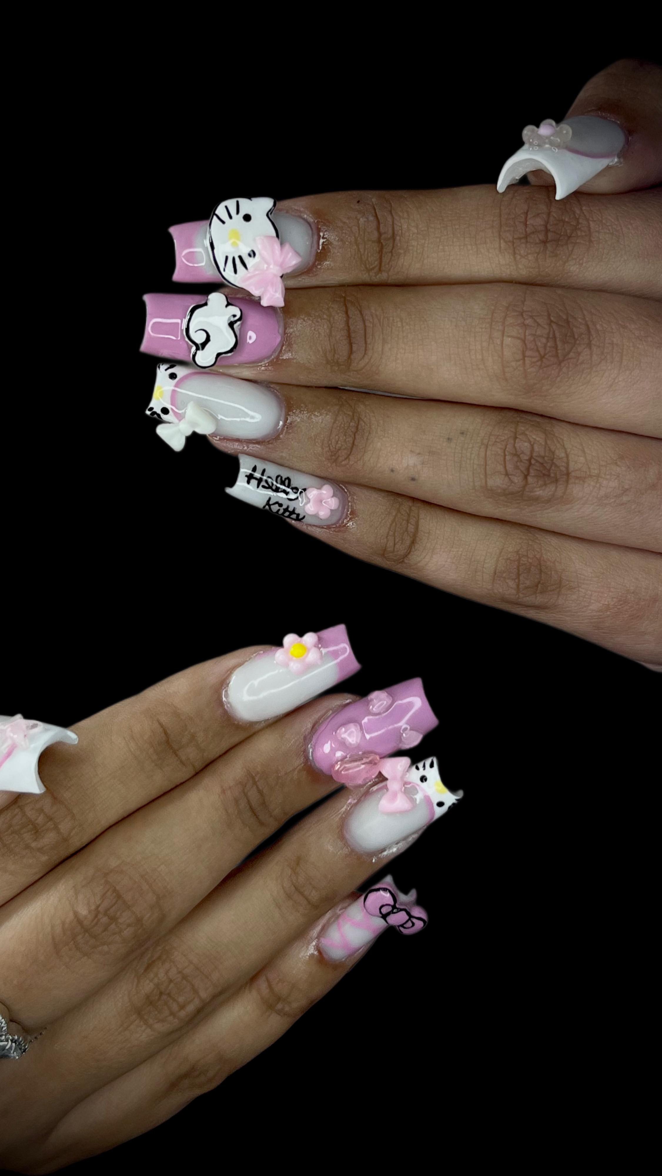 Trabalho de nail art — Filipa C Nail Designer
