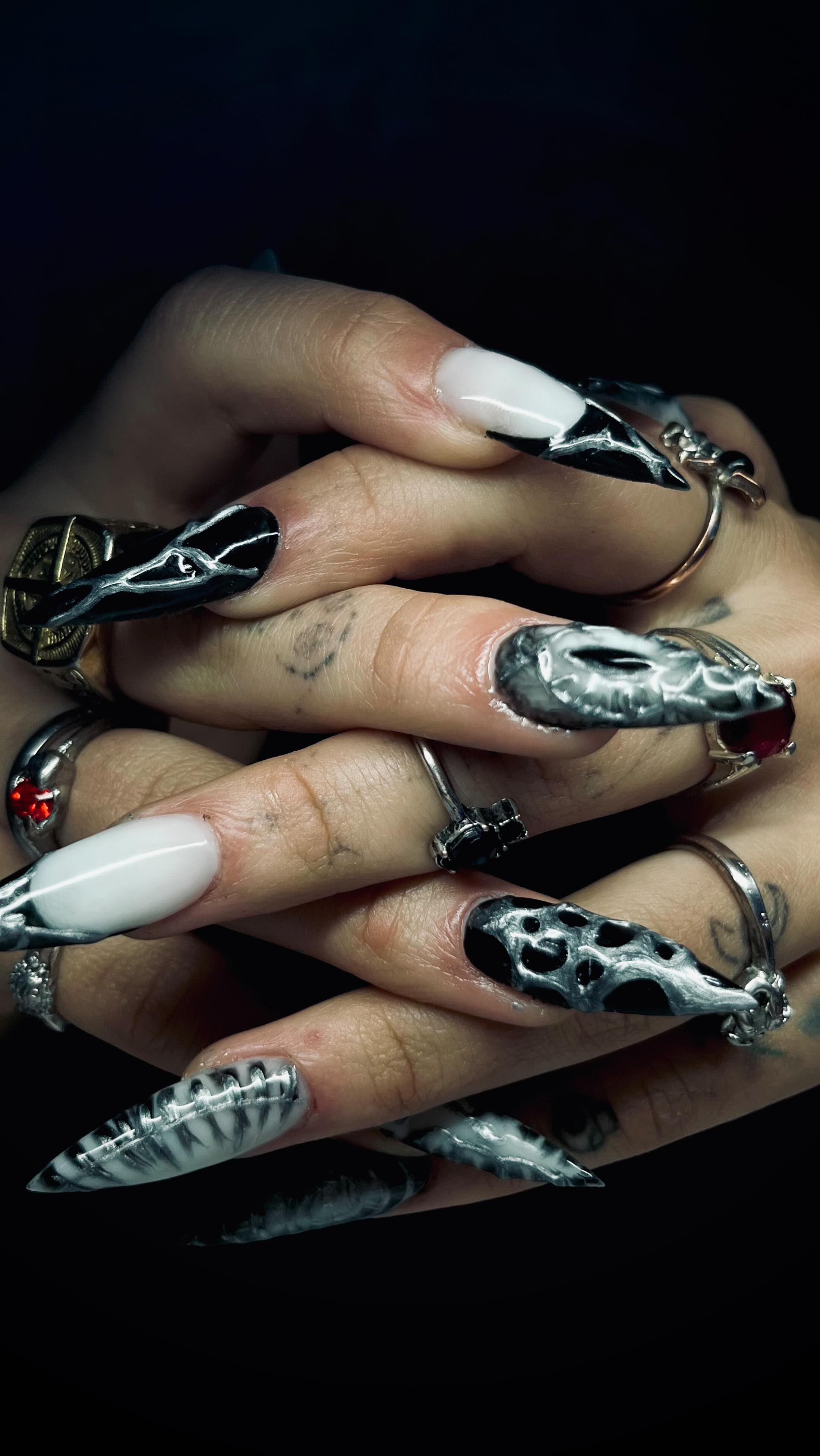 Trabalho de nail art — Filipa C Nail Designer