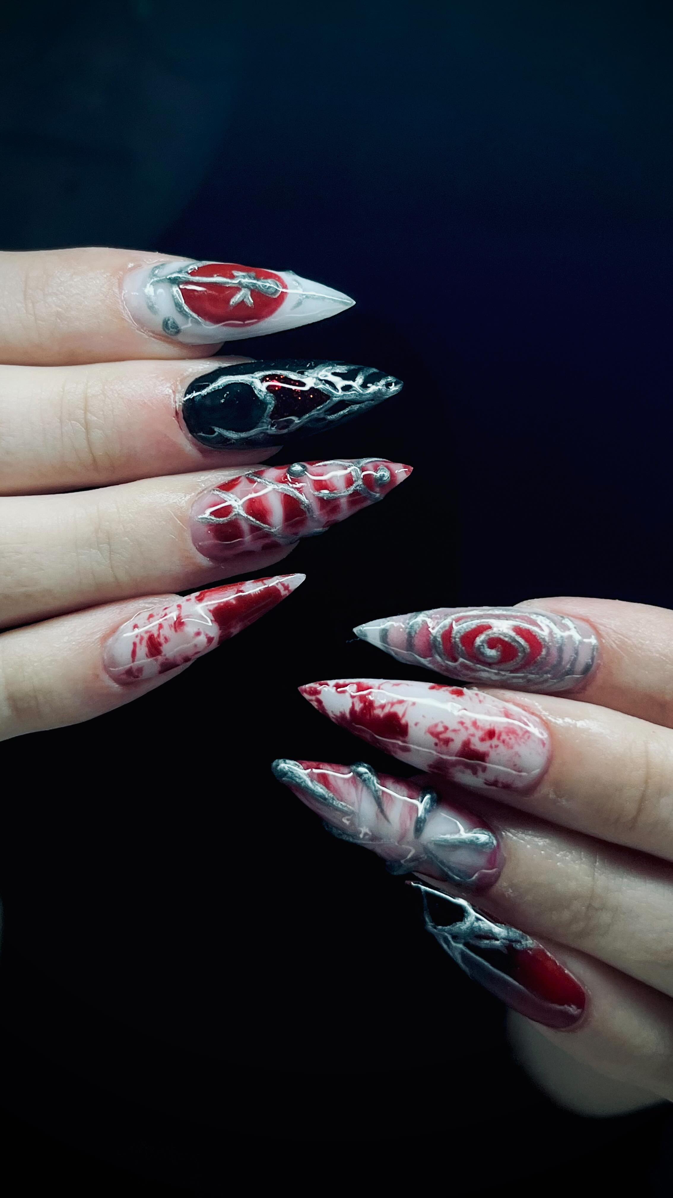 Trabalho de nail art — Filipa C Nail Designer